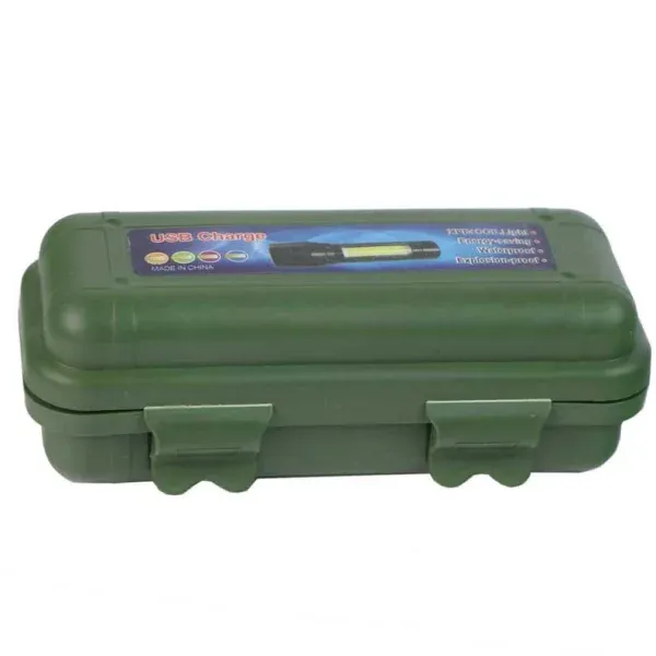 چراغ قوه پلیسی شارژی cob دار دستی مینی مدل SST-88