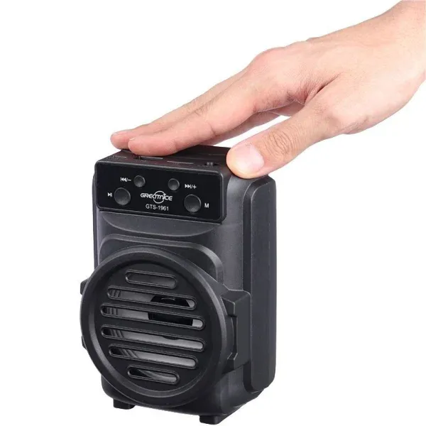 اسپیکر بلوتوثی بی سیم قابل حمل گریت نایس مدل GTS-1961