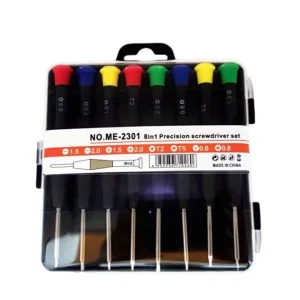 پیچ گوشتی موبایلی ME-2301 مجموعه 8 عددی