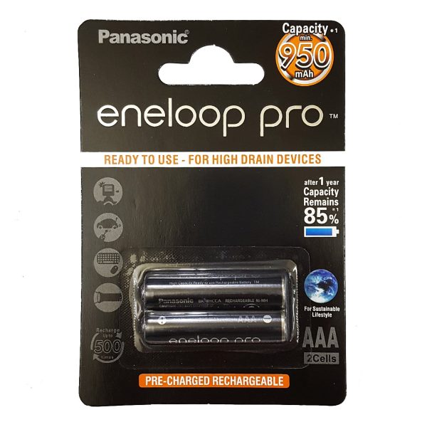 باتری نیم قلم شارژی پاناسونیک Eneloop Pro