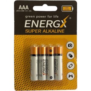 باتری نیم قلمی سوپر آلكالاين ENERGX