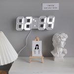 ساعت دیجیتالی رومیزی مدل پینترستی
