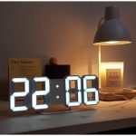 ساعت دیجیتالی رومیزی مدل پینترستی