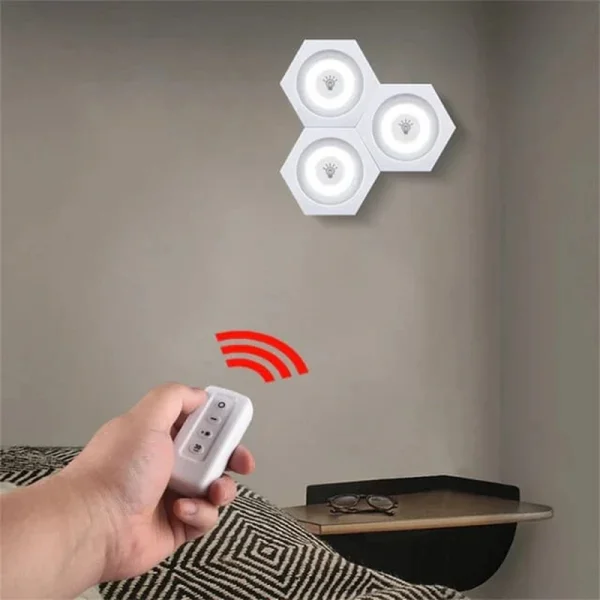 LED زیر کابینتی ریموت دار مجموعه 3عددی