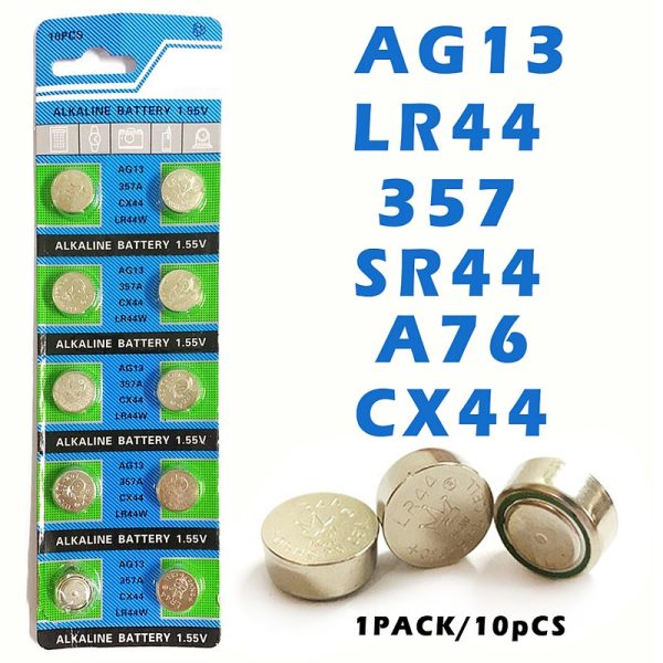 باتری ساعتی مدل AG13-357A-CX44-LR44W