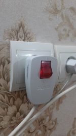 دوشاخه برق جابون کلید دار
