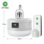چراغ شارژِی دی پی مدل DP-7850